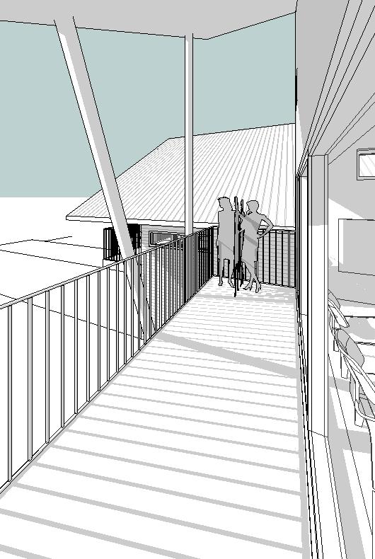 vy mot s&ouml;der fr&aring;n balkong